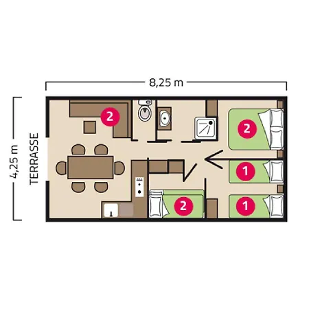Capfun La Breteche 营地 4*